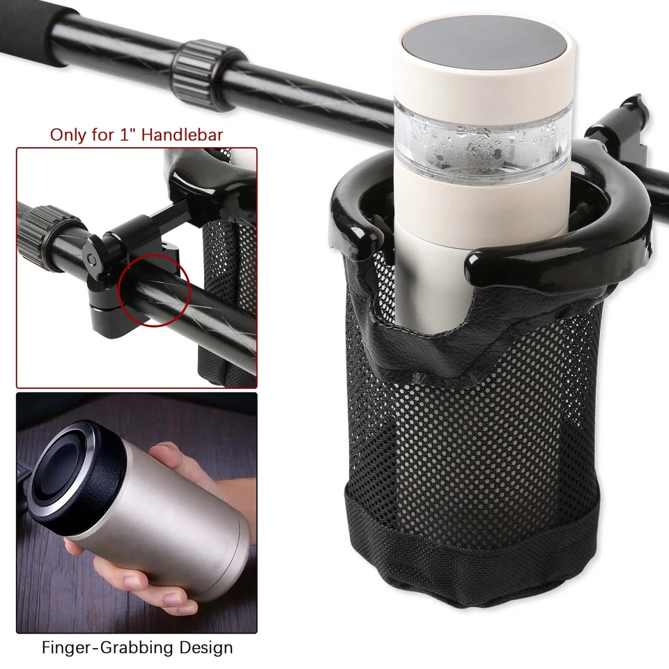 Botella de agua potable con soporte para manillar de motocicleta de 1" para Polaris Sportsman Foto 4 de 4