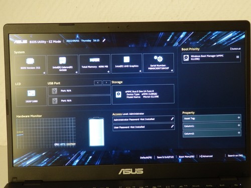 ASUS VivoBook E410, Intel Celeron E4500, 4GB Ram, 128GB EMMc, UHD , 14" FHD, OVP - Bild 6 von 10
