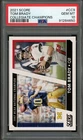 2021 Score Tom Brady Collegiate Champions PSA 10 Gem Mint Tampa Bay Bucs