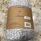 IENJOY PATTERNED DUVET  SET SHAMS GREY WHITE ROSES BEDROOM BED King & Cal King — photo 3