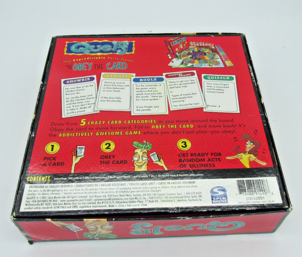 Quelf Board Game - The Unpredictable Party Game That Gives RANDOM