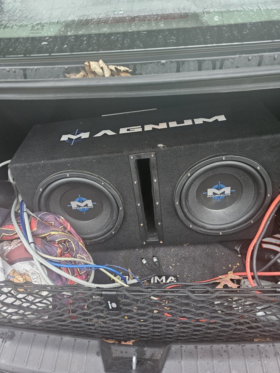 Magnum Dual Sub And Amp Combo MTX Magnum MB210SP 800w Dual 10