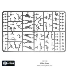 Bolt Action German Africa Korps Single Sprue with 5x bases Warlord Games Afrika