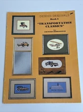 Dennis Originals Transportation Classics Book 4 Cross Stitch Pattern