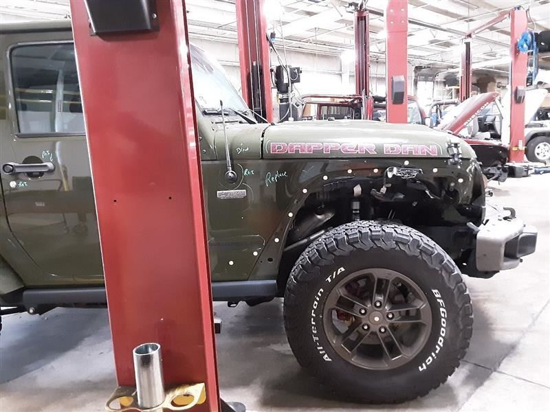 Jeep JK Wrangler OEM Steel Gas Tank Skid Plate 2 Door 2007-2017 148314