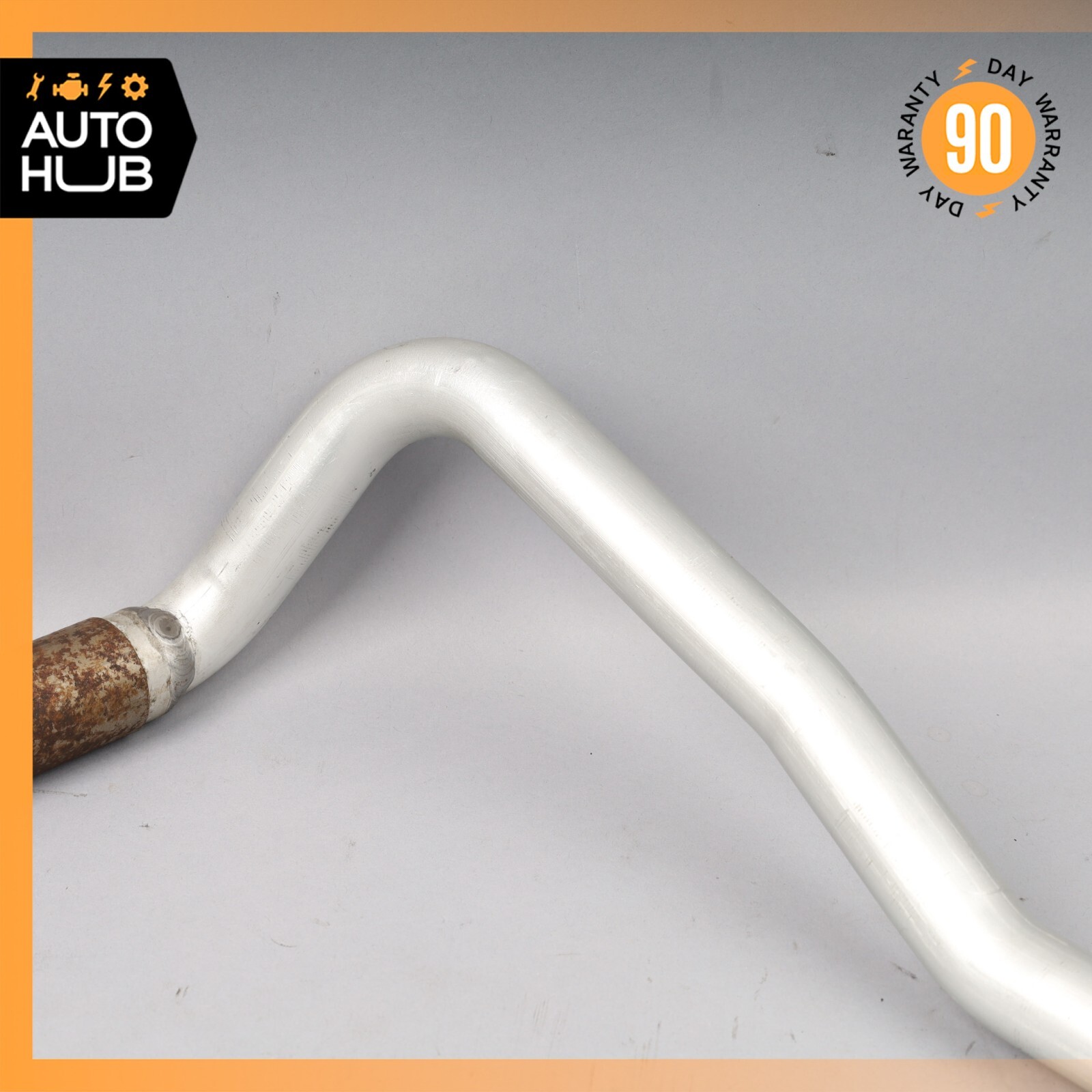 02-07 Maserati Coupe 4200 GT Spyder M138 Engine Heat Exchanger Oil Feed Line OEM