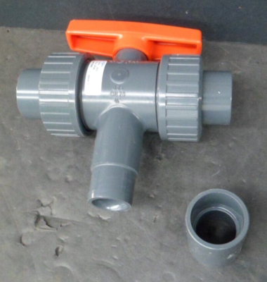 George Fischer TYP 343 DN20 ¾” 3-Way ball valve | eBay