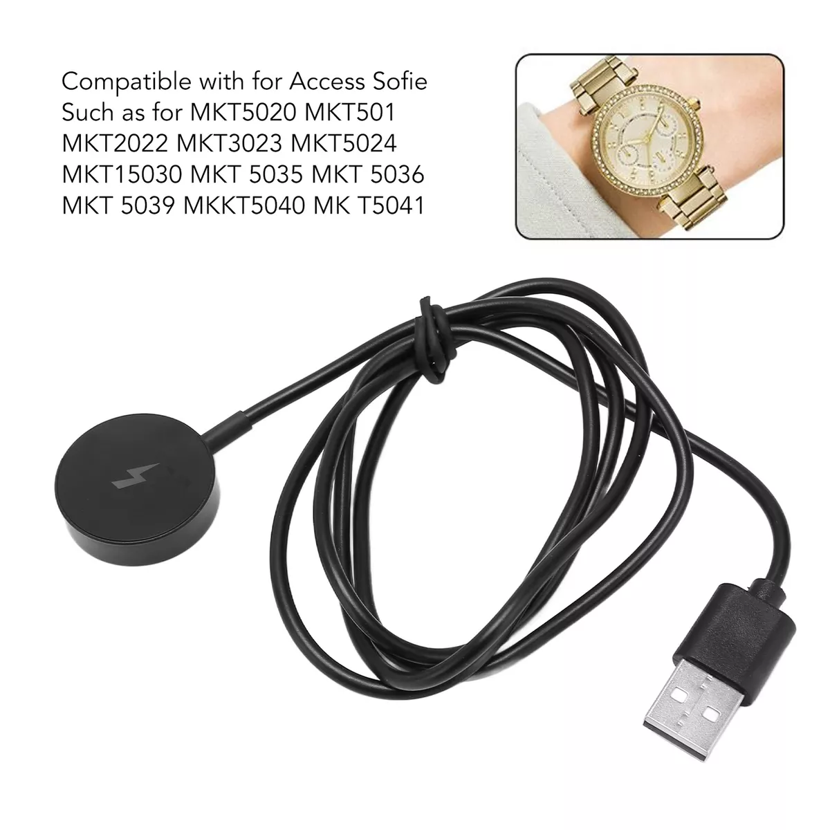 Black Access Sofie Bradshaw Grayson Watch Charger Magnetic Fast