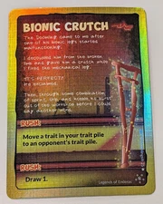 Holo Foil Alt BIONIC CRUTCH Doomlings First Edition Rare NM Legends of Enderas