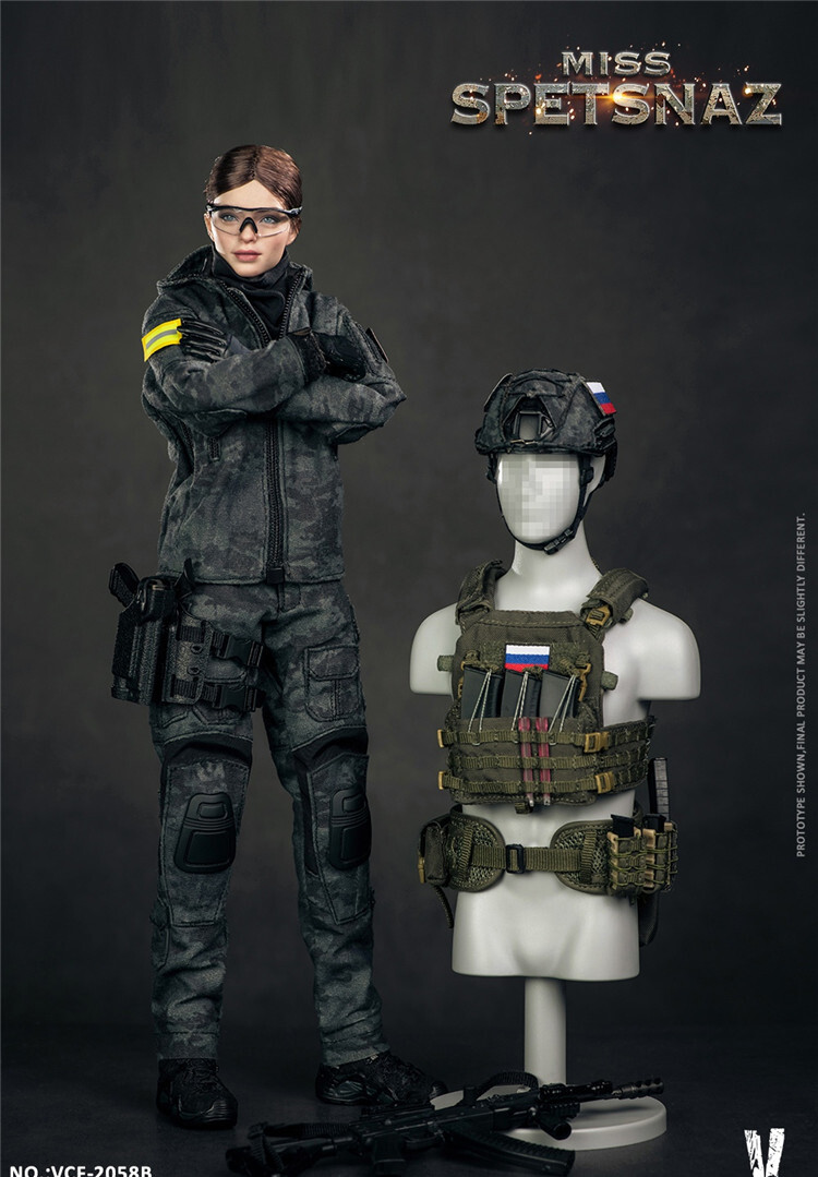 VERYCOOL VCF-2058B Russian Special Combat Women MISS SPETSNAZ