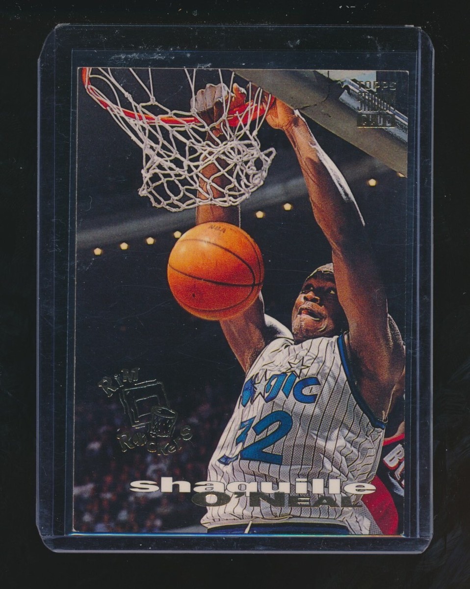 SHAQUILLE O'NEAL 1994 RIM ROCKERS TOPPS STADIUM CLUB 1/6 | eBay