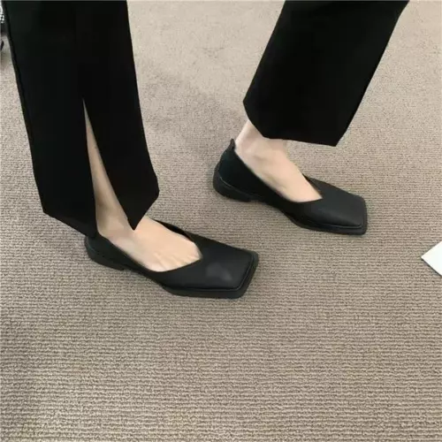 Woman Fashion Sandals Casual PU Low Rubber Rome Square heel Flat Back Strap Toe - Picture 38 of 55