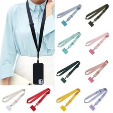 Universal Crossbody Nylon Patch Phone Lanyards Mobile Phone Strap Lanyard Unisex