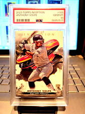 2023 Topps Inception Anthony Volpe Rookie #105 Gem Mt 10 