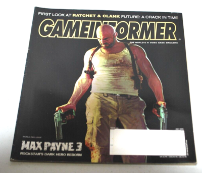 #ad Game Informer #195 July 2009 Max Payne 3 Rockstar Ratchet amp; Clank Crack in Time $9.95