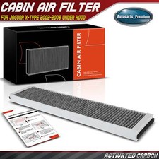 Cabin Air Filter With Activated Carbon For Jaguar X-type 2002-2008 Under Hood