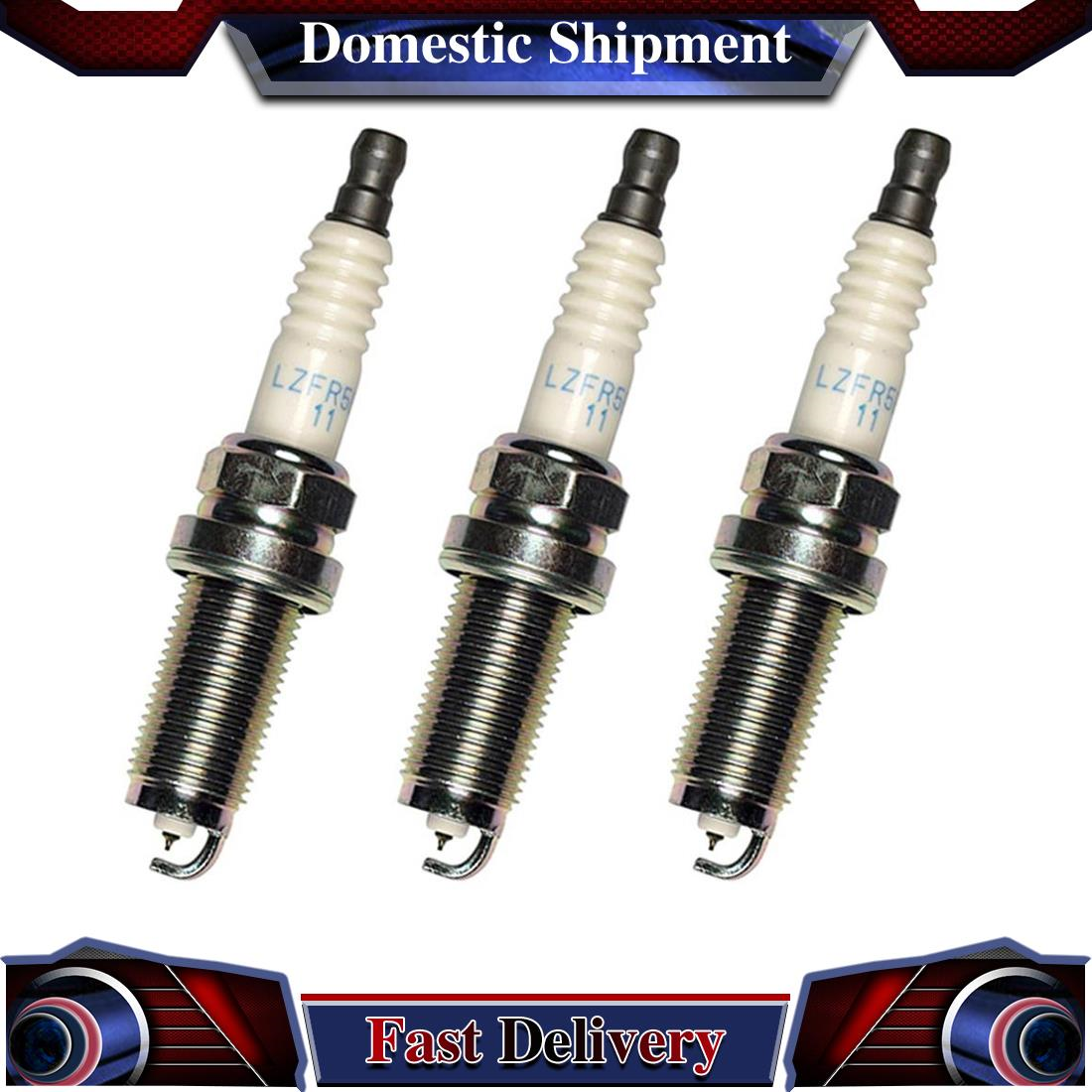 NGK 3PCS Spark Plug Fits Mitsubishi Mirage G4 2017 2018 | eBay