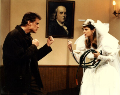 Kirstie Alley Ted Danson 8x10 original photo #W4787