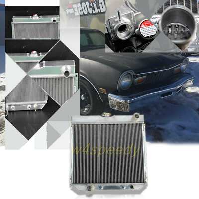 Blitech 3-Row Aluminum Radiator For 1970-1977 Ford Maverick (Automatic, 4.1L/5.0L) - Direct Fit KS3939