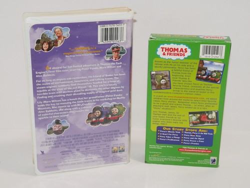 THOMAS THE TANK ENGINE 2 VHS MOVIE LOT - BEST OF PERCY & MAGIC RAILROAD FRIENDS - Picture 4 of 4