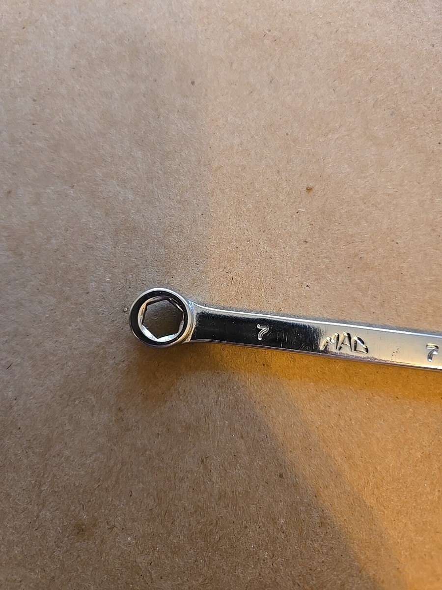 Mac Tools 7MM 6PT Midget Chrome Combination Wrench M7CH | eBay