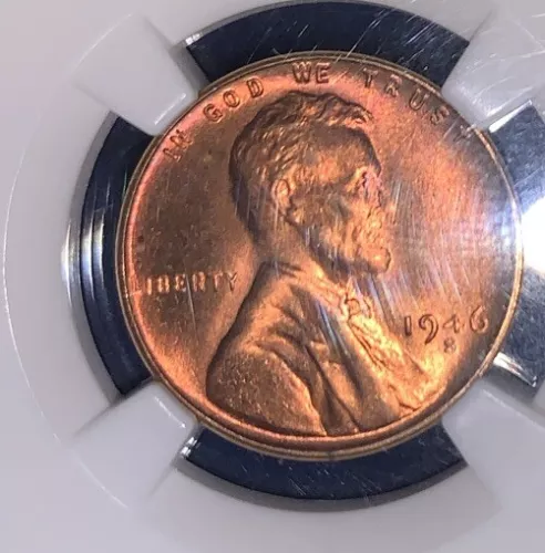 1946-S LINCOLN WHEAT CENT ~ NGC MS 66RD ~BEAUTIFUL COIN~FRESH FROM GRADING !
