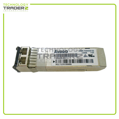 LOT OF 2 019-078-041 Avago 10G 850NM MutiMode Fiber 300M LC Transceiver Module