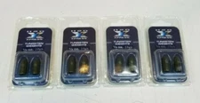 LOT OF 4: H2O XPRESS TUNGSTEN WIGHTS 1/2OZ - 2 PACK