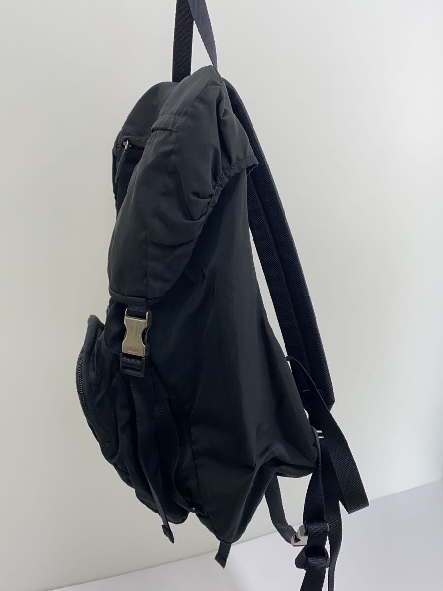 PRADA Backpack Nylon BLK Solid V135 thumbnail 2