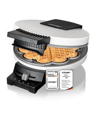 Waffeleisen Cloer-171 für Herzwaffeln, Herzform, Backampel (sehr gut refurb.)