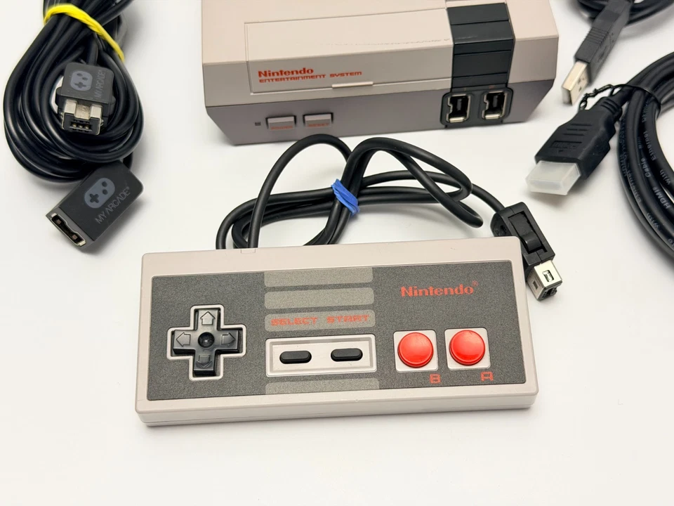 Nintendo Classic Edition Console NES Mini System 30 Games - Image 2 of 4