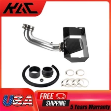 Cold Air Intake Kit w/ Heat Shield 3.5" Black Filter For 11-18 Ram 1500 5.7TL