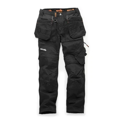 Womens Scruffs Trade Flex Trouser Codura Stretch Workwear Trousers Sizes 6 to 20 - Image 1 of 3