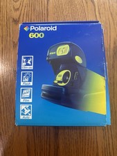 Polaroid 600 Instant Film Camera Black Polaroid 600 Model with Original Box