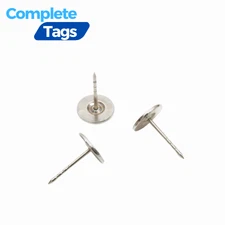 1000 Flathead Pins for Security Tags Checkpoint Compatible EAS Loss Prevention