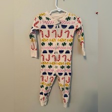 Hanna Andersson Candy Cane and Gum Drops Pajamas