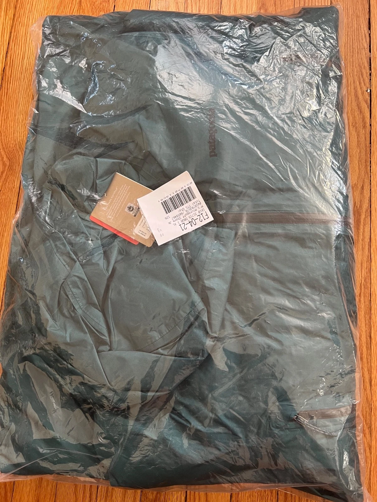Patagonia Micro Puff Storm Jacket Men’s XL NWT Dark Borealis Green