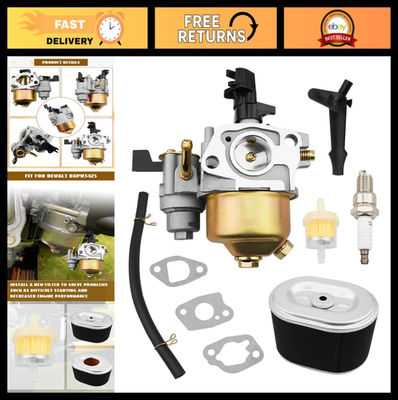 #ad Carburetor Kit for 3400PSI Pressure Washer 2.5GPM Includes Gaskets amp; Air Filte $47.99