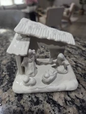 Vintage Nativity scene figurine
