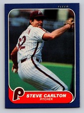 1986 Fleer - Steve Carlton #435 Philadelphia Phillies Baseball Card