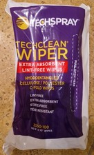 Techclean Wiper Extra Absorbent Lint-Free Wipes  Pack Of 100