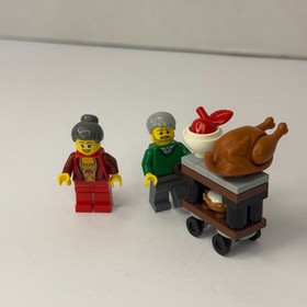 Lego Seasonal Set Christmas Thanksgiving Feast 40123 Complete 2015 No Box