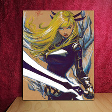 Magik Color Illustration Mixed Media Fine Art...