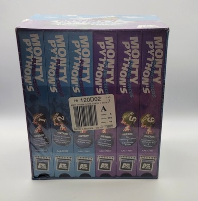 Monty Python Series Sealed Vhs 1-21 