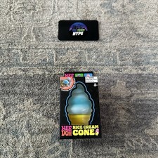 Blue NeeDoh NICE CREAM CONE Ice Cream Squishy Toy 2026 NEE DOH Stress Ball NEW