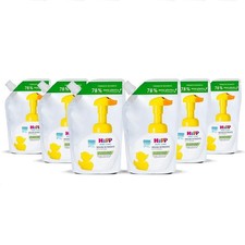 Hipp Ricarica Mousse Detergente Viso Corpo Pelli Sensibili Offerta 4 pezzi 250 m