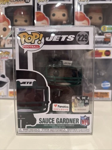 Funko Pop! NFL Football Sauce Gardner #229 Fanatics Exclusive Mint w/ Protector