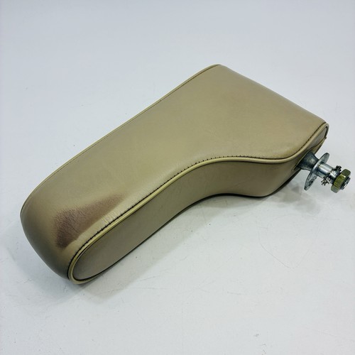 84-93 Mercedes Benz W201 190E Front Driver Seat Center Console Beige Arm Rest