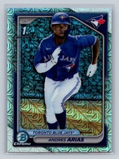 2024 Bowman Chrome #BCP-236 Andres Arias Mojo Refractors MLB Toronto Blue Jays