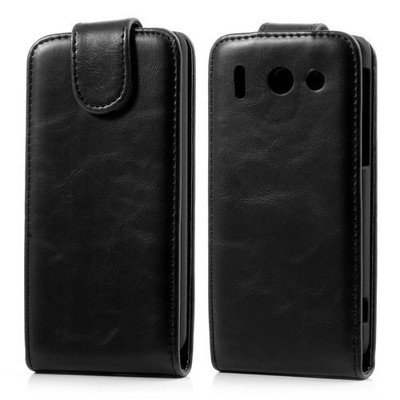 Etui Flip Case Business Case Cover Huawei Ascend G510 schwarz 